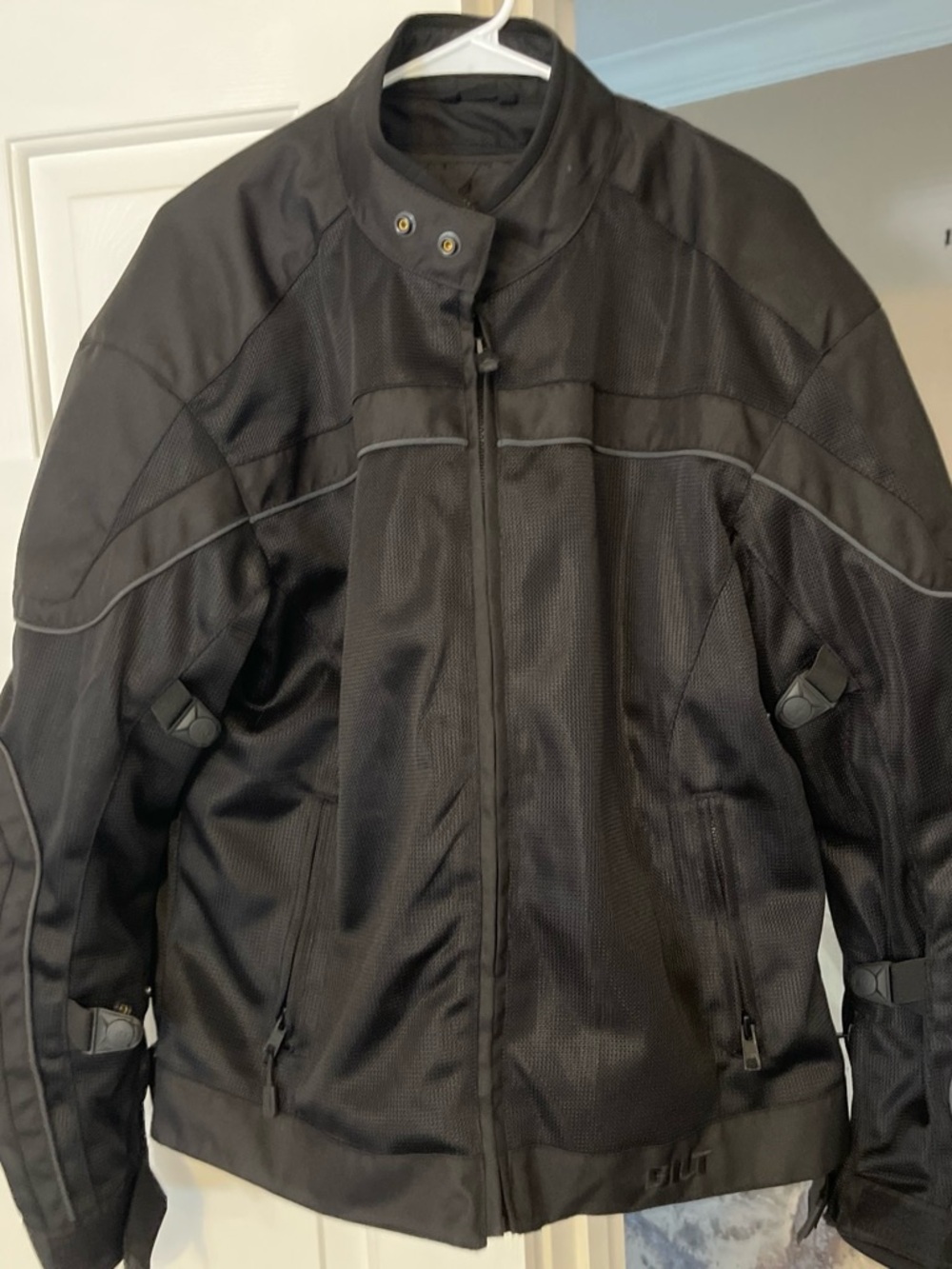 Bilt Men's Black Performance Textile Jacket Armor Included